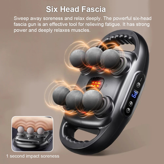 6 Head Professional Massager